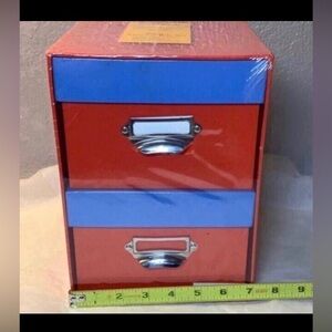 NEW Cathy Heck Design Photo Box Storage Drawers